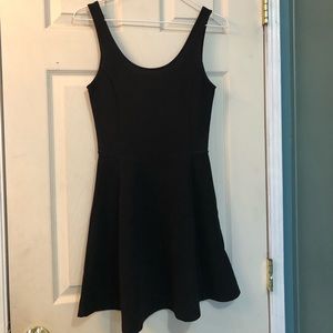 A black dress
